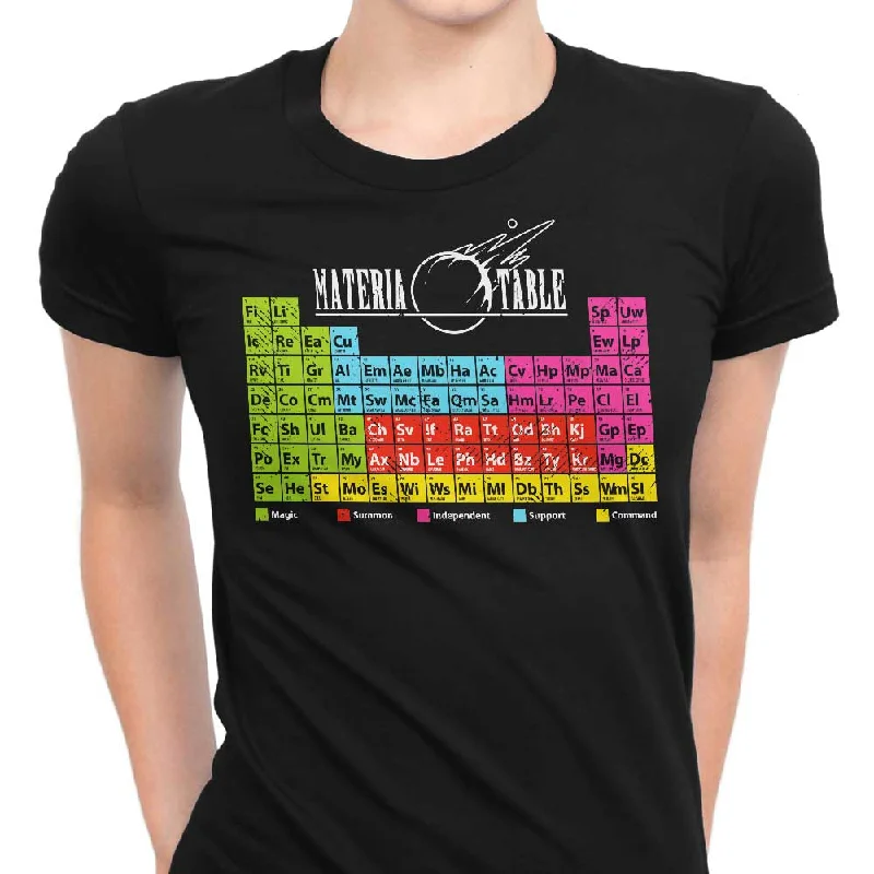 Materia Table - Women's Apparel