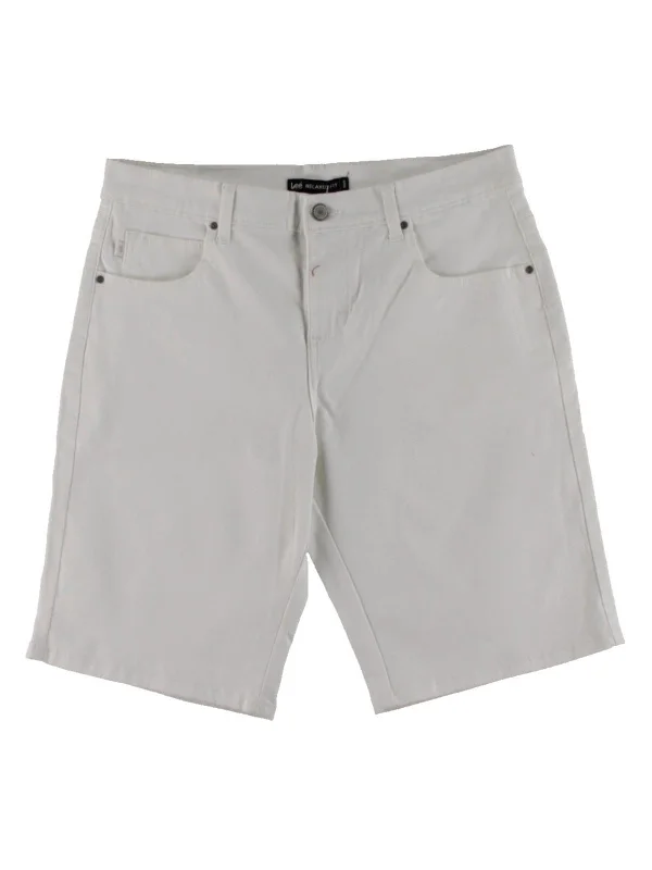 Womens Denim Relaxed Fit Bermuda Shorts