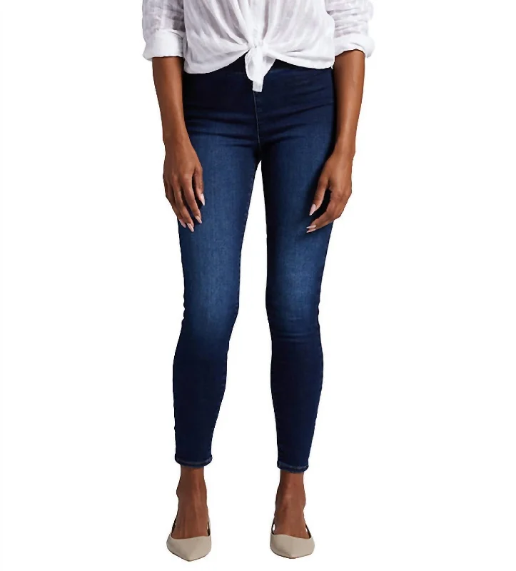 Forever Stretch Fit Flat Front Jean In Cornflower Blue