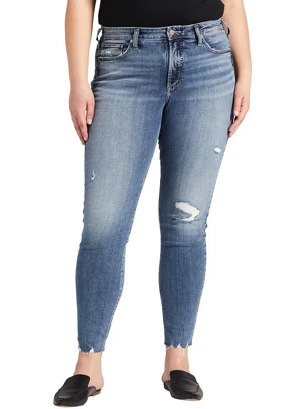 Most Wanted Womens Mid-Rise Universal Fit Skinny Jeans