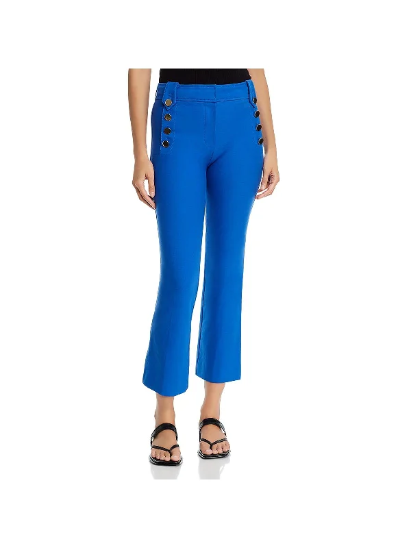 Robertson Womens Crop Flare Ankle Pants