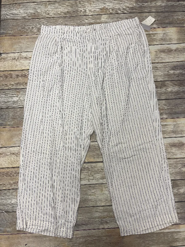 Pants Other By A New Day In Striped Pattern, Size: 24