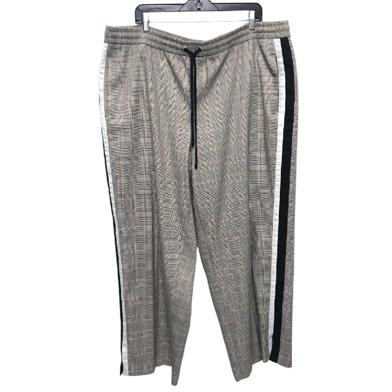 Pants Other By Nine West In Plaid Pattern, Size: 1x