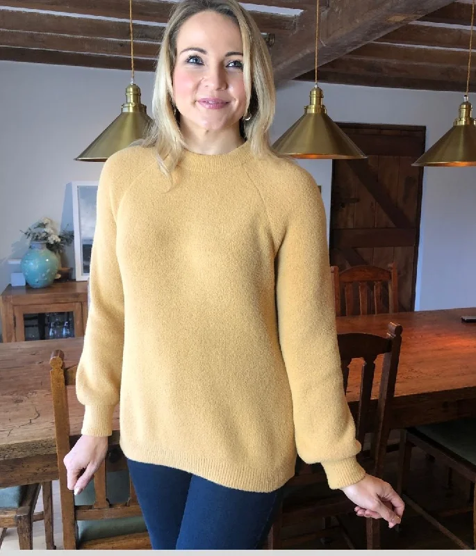 Tan Super Soft Bell Sleeve Jumper