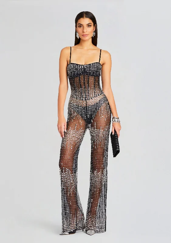 Adelynne Sequin Jumpsuit