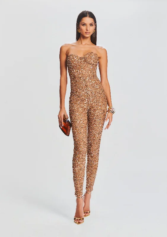 Elodie Sequin Jumpsuit