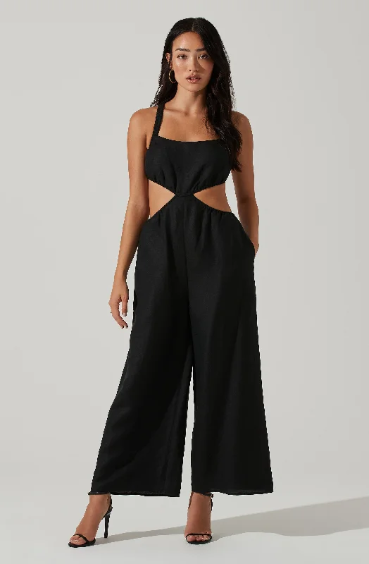 Marise Cutout Wide Leg Jumpsuit