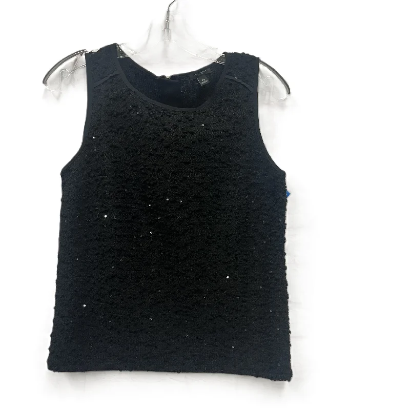 Top Sleeveless By Ann Taylor In Black, Size: Xs