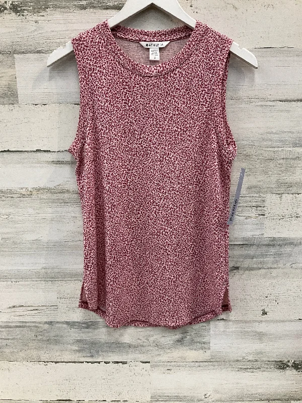 Top Sleeveless By Athleta In Pink, Size: S