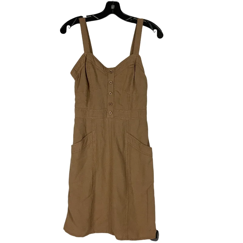 Dress Casual Short By Japna In Brown, Size: S