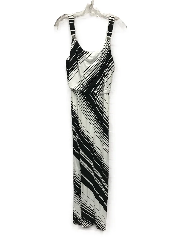 Black & White Dress Casual Maxi By White House Black Market, Size: S