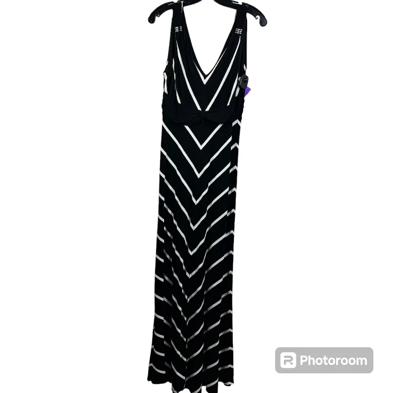 Black & White Dress Casual Maxi White House Black Market, Size S