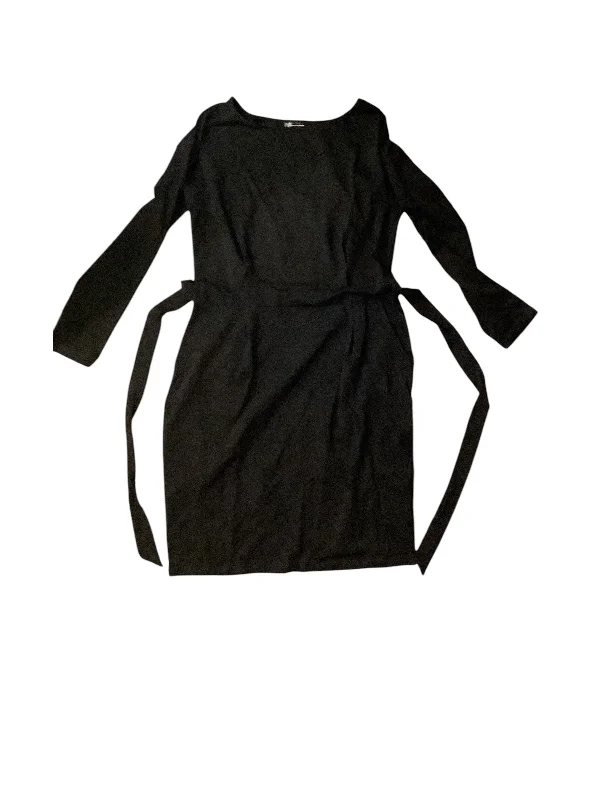 Dress Casual Midi By Clothes Mentor In Black, Size: Xl