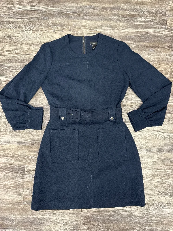 Dress Casual Midi By Club Monaco In Navy, Size: 6