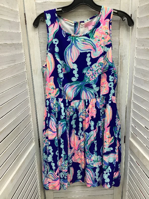 Dress Casual Midi By Lilly Pulitzer In Multi-colored, Size: 4