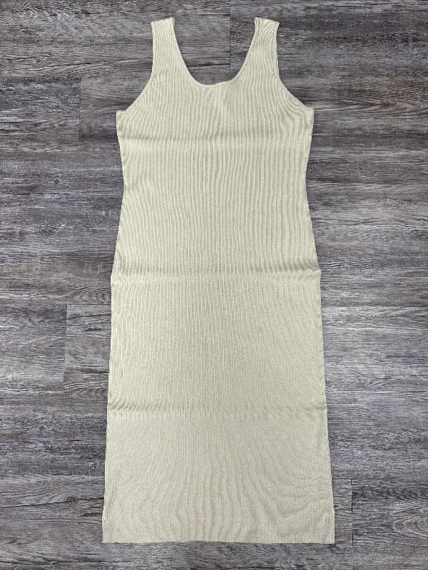 Dress Casual Midi By Saturday/sunday In Cream, Size: 2x