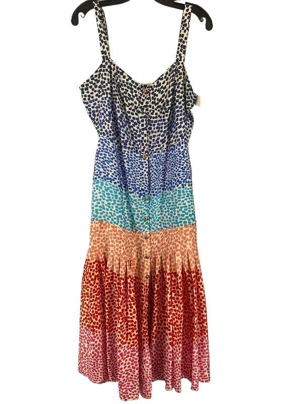 Multi-colored Dress Casual Maxi Philosophy, Size 10