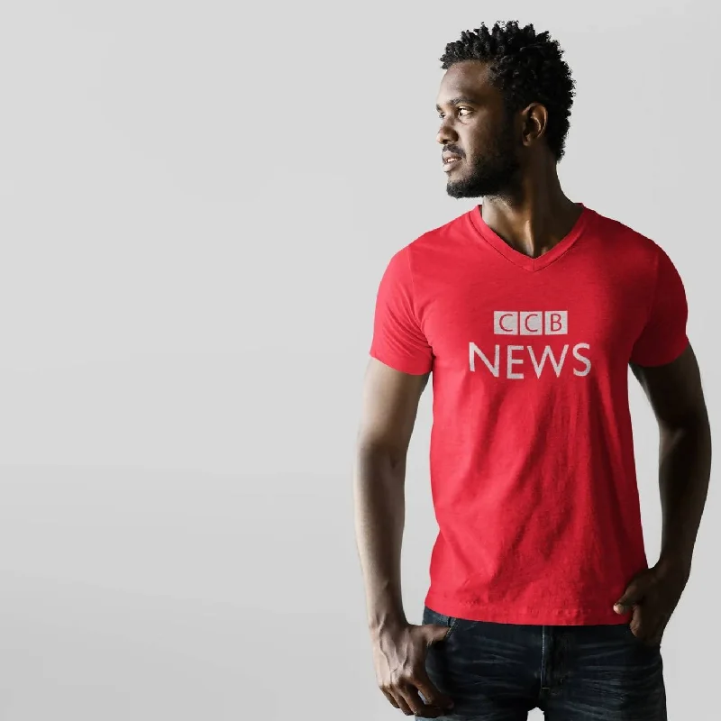 CCB News Crew Neck S-Sleeve T-shirt