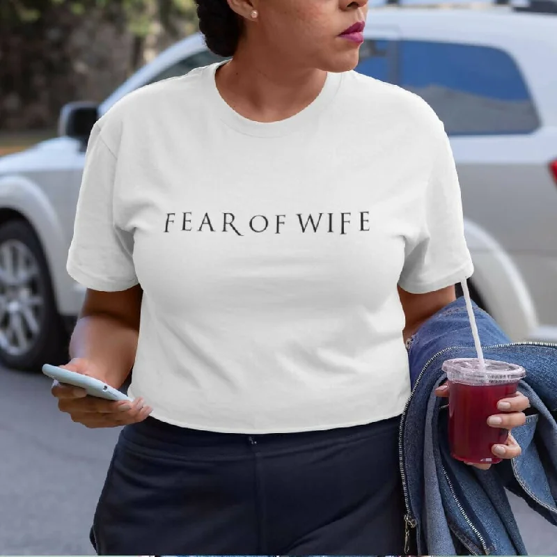 Fear of Wife Crew Neck S-Sleeve T-shirt