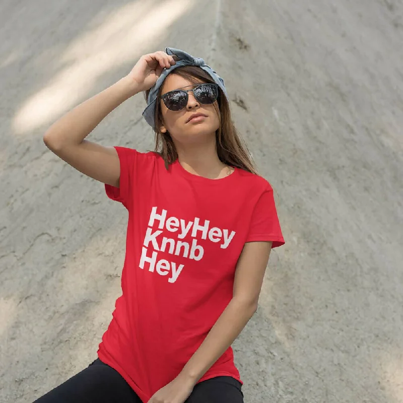 Hey Hey Knnb Hey Crew Neck S-Sleeve T-shirt