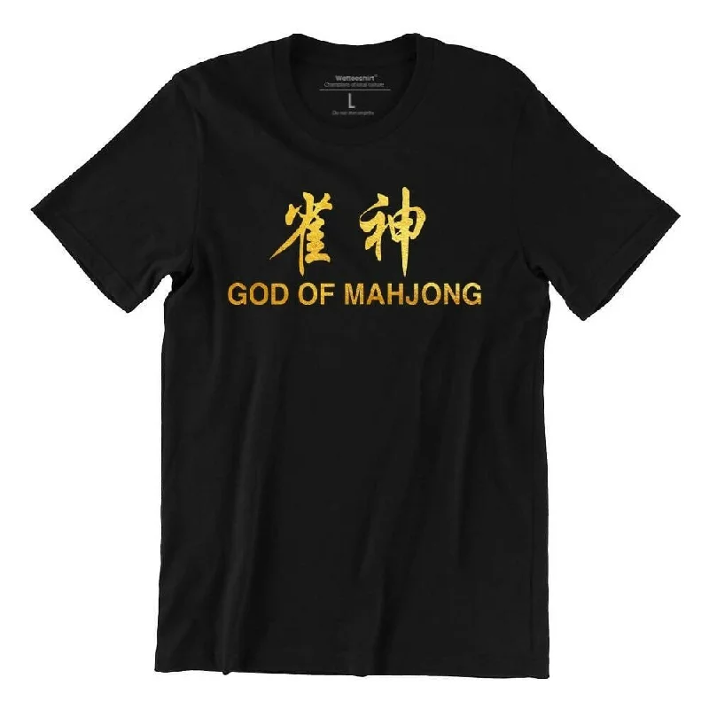 God of Mahjong (Limited Gold Edition) Crew Neck S-Sleeve T-shirt